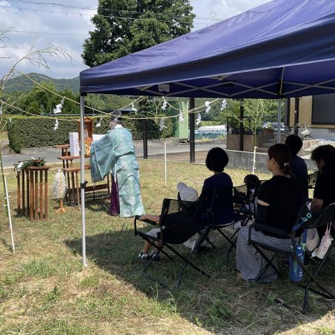 地鎮祭、おめでとうございます！